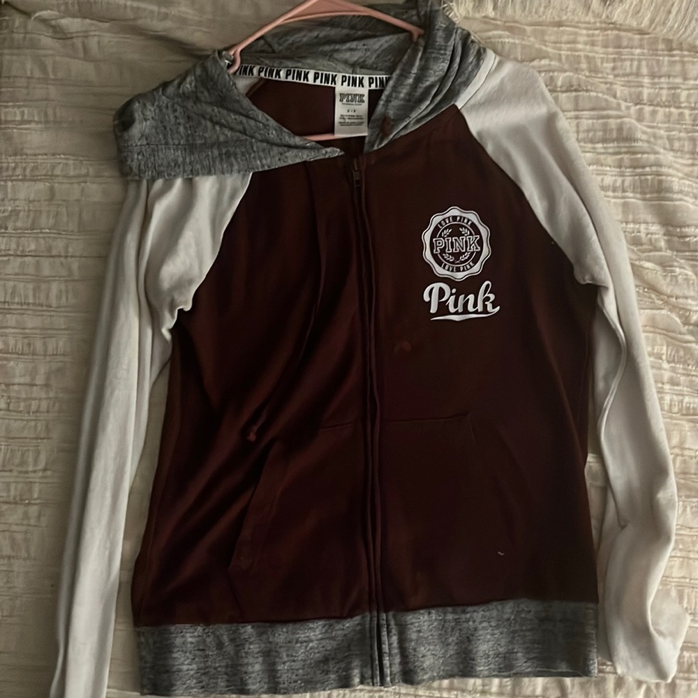 VS Pink zip up